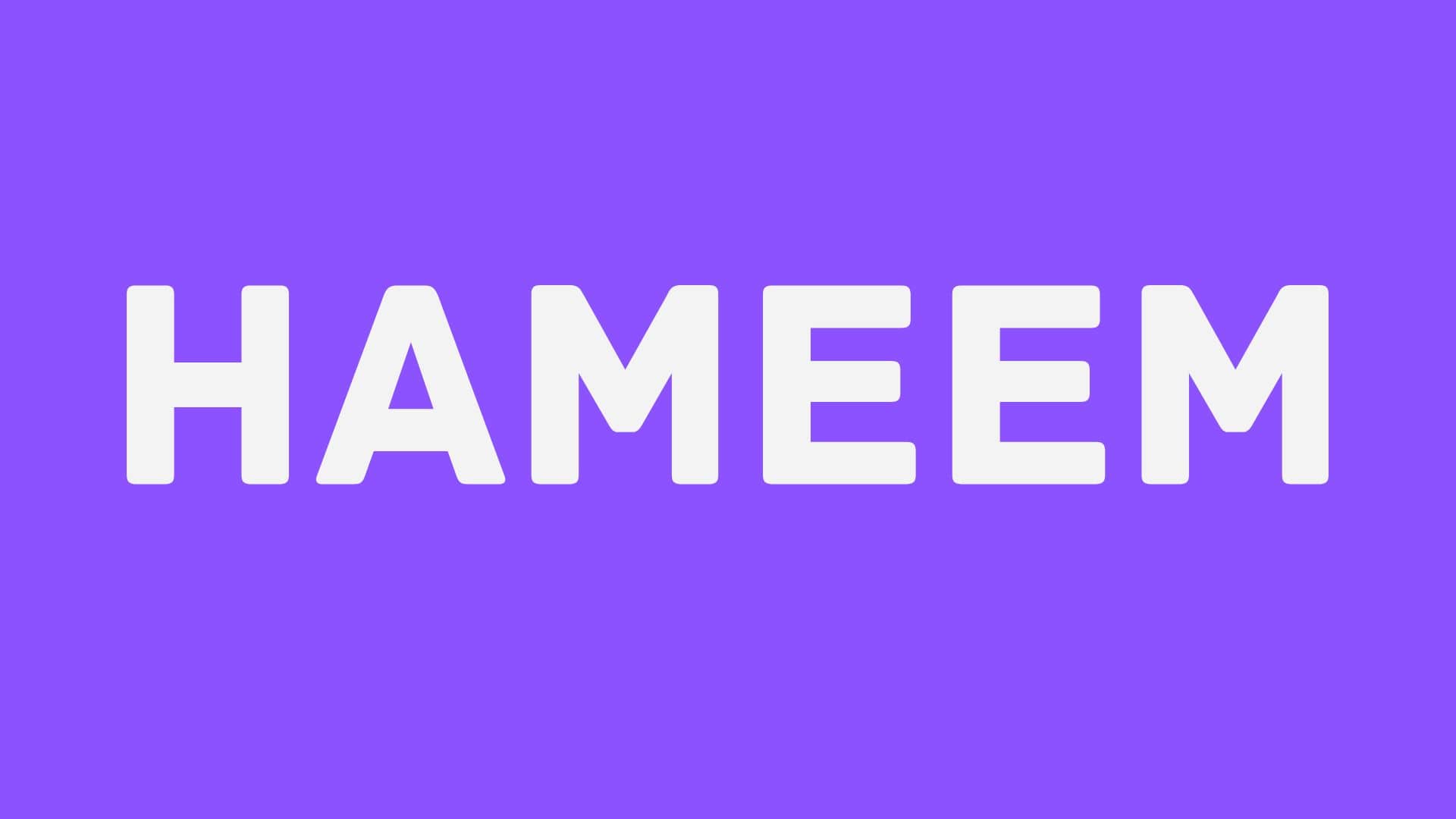 The 'Hameem' logo.